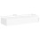 VidaXL vidaXL Wall-mounted Drawer Shelf White MDF Wall CabinetFloating Shelf Set 9