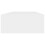 VidaXL vidaXL Wall-mounted Drawer Shelf White MDF Wall CabinetFloating Shelf Set 5