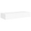 VidaXL vidaXL Wall-mounted Drawer Shelf White MDF Wall CabinetFloating Shelf Set 2