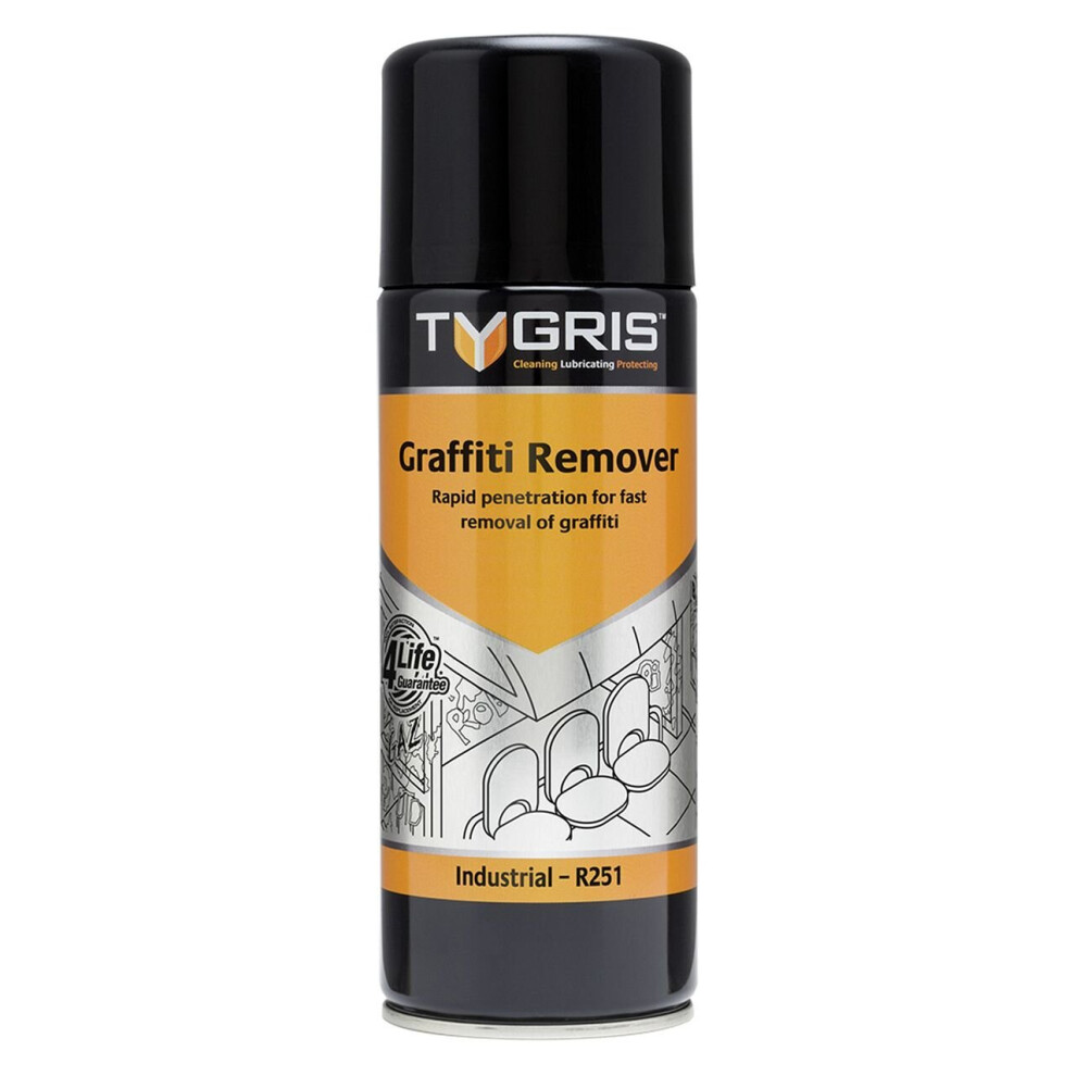 Tygris R251 Graffiti Remover Plastic Safe ~ 400 Ml 6083000132944