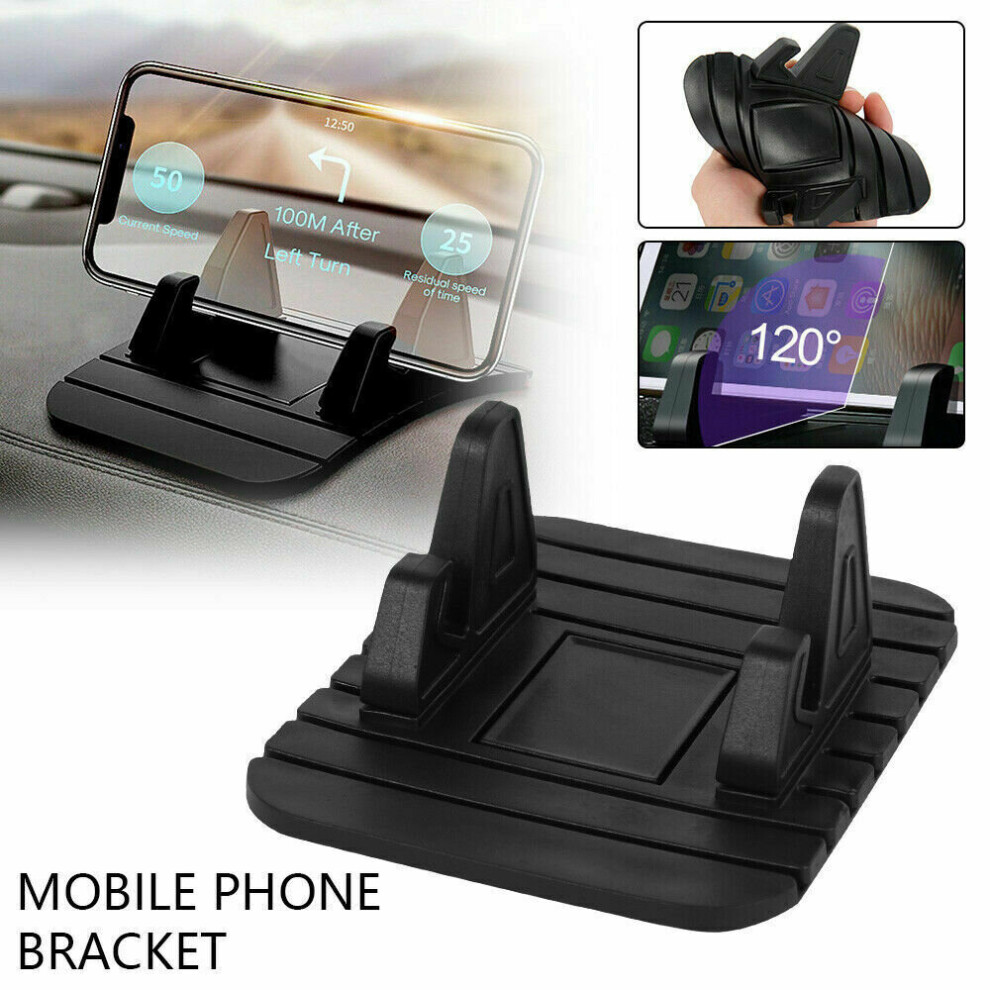 Universal Mobile Phone Holder Car GPS Sat Nav Mount Dashboard Anti Slip Dash Mat