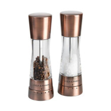 Cole & Mason Derwent Copper Salt & Pepper Mills - Gourmet Precision, 6-Setting Grind, Lifetime Mechanism