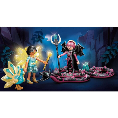 PLAYMOBIL Playmobil Περιπέτειες του Ayuma Κρυστάλλινη Νεράιδα και Νεράιδα Νυχτερίδα 2