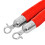 Costway 6 Polished Steel Queue Rope Barrier Posts Stands Crowd Control Stanchion 1.5M 7