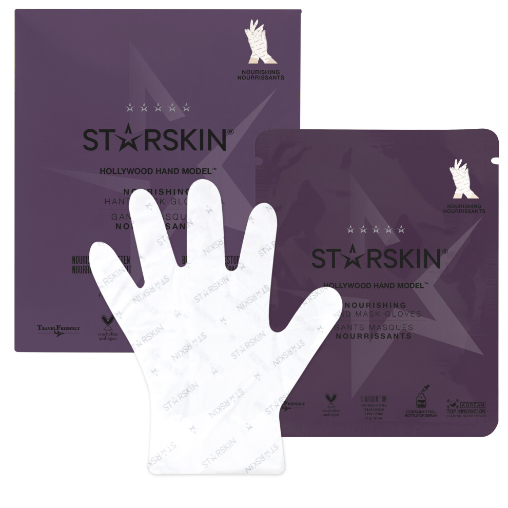 STARSKIN Hollywood Hand Model Nourishing Double-Layer Hand Mask Gloves-image-OPC-P8KSJ7P-NEW