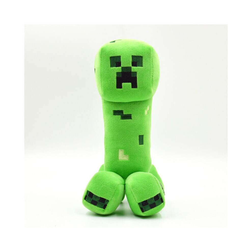 (Green Doll) Minecraft Plush Toys Minecraft Creeper Enderman Wolf Soft Stuffed Kids Xmas Gift