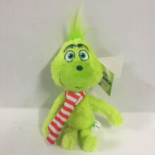 Nieuw 32cm The Grinch Pluche Poppen Speelgoed Film Rondom Anime Cartoon Cadeau Speelgoed