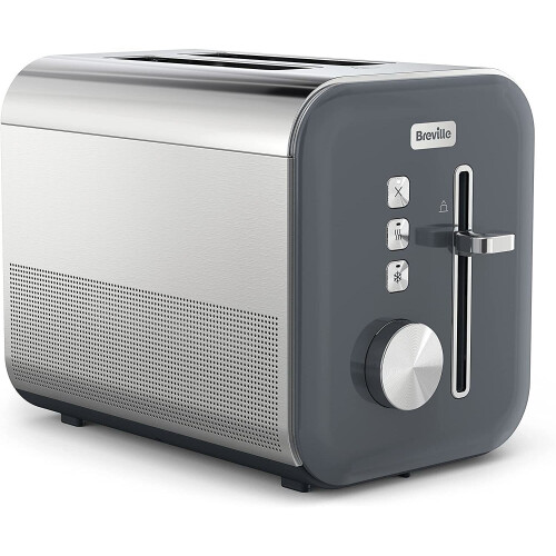 Breville High Gloss 2 Slice Toaster : Grey 1