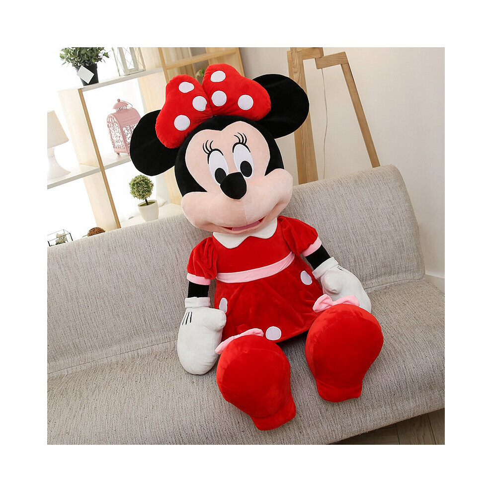 (, 50Cm) Mickey Or Minnie Mouse Plush Toy Doll For Birthday Christmas Gift 1Pcs/Lot Red