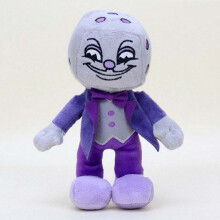 Cuphead S1 – King Dice, Mugman i The Devil Boss: Kolekcjonerskie pluszowe figurki
