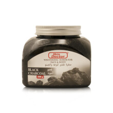 Skin Doctor Black Charcoal Scrub For Face & Body Deep Cleansing 500g