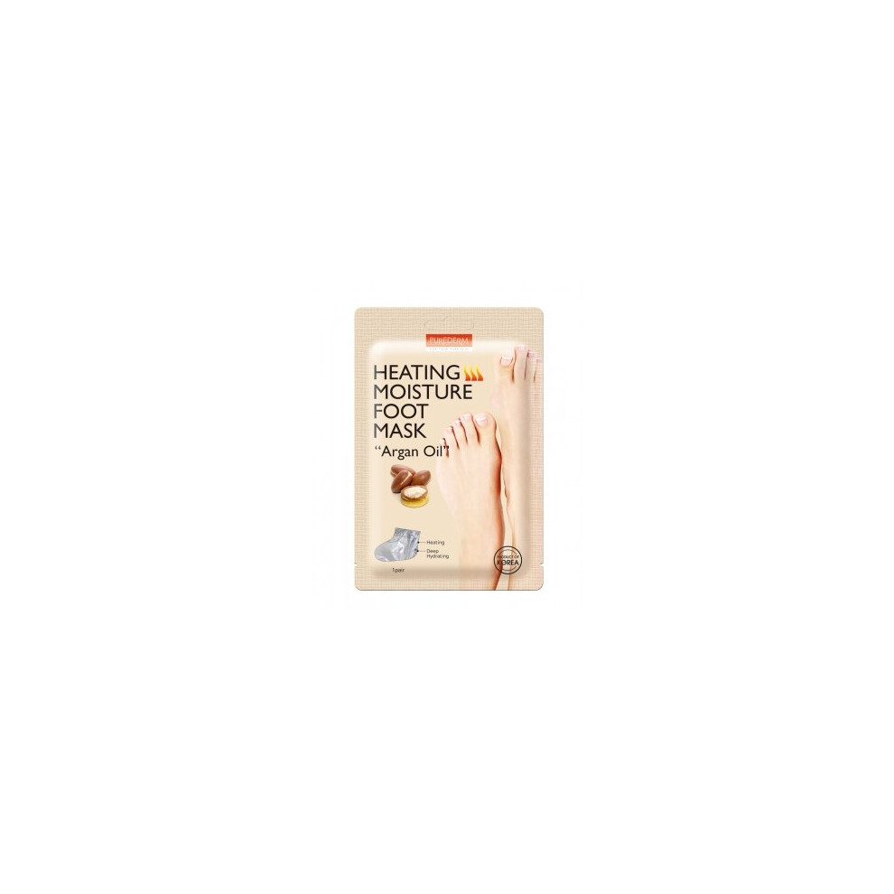 Purederm Argan Oil Heating Moisture Foot Mask