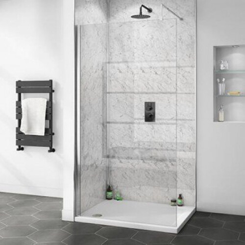 White Marble 1000MM x 2.4m x 10mm thick Shower wall panels 1