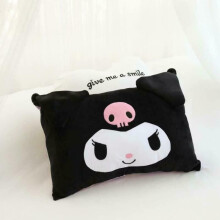 Schattig Anime Kuromi & My Melody Pluche Bed Kussen Hoesje Overtrek Slaapkamer Kussenslopen