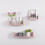 Spot On Dealz Set of 3 U Shape Floating Wall Shelf Storage Display Blush G-0247 1