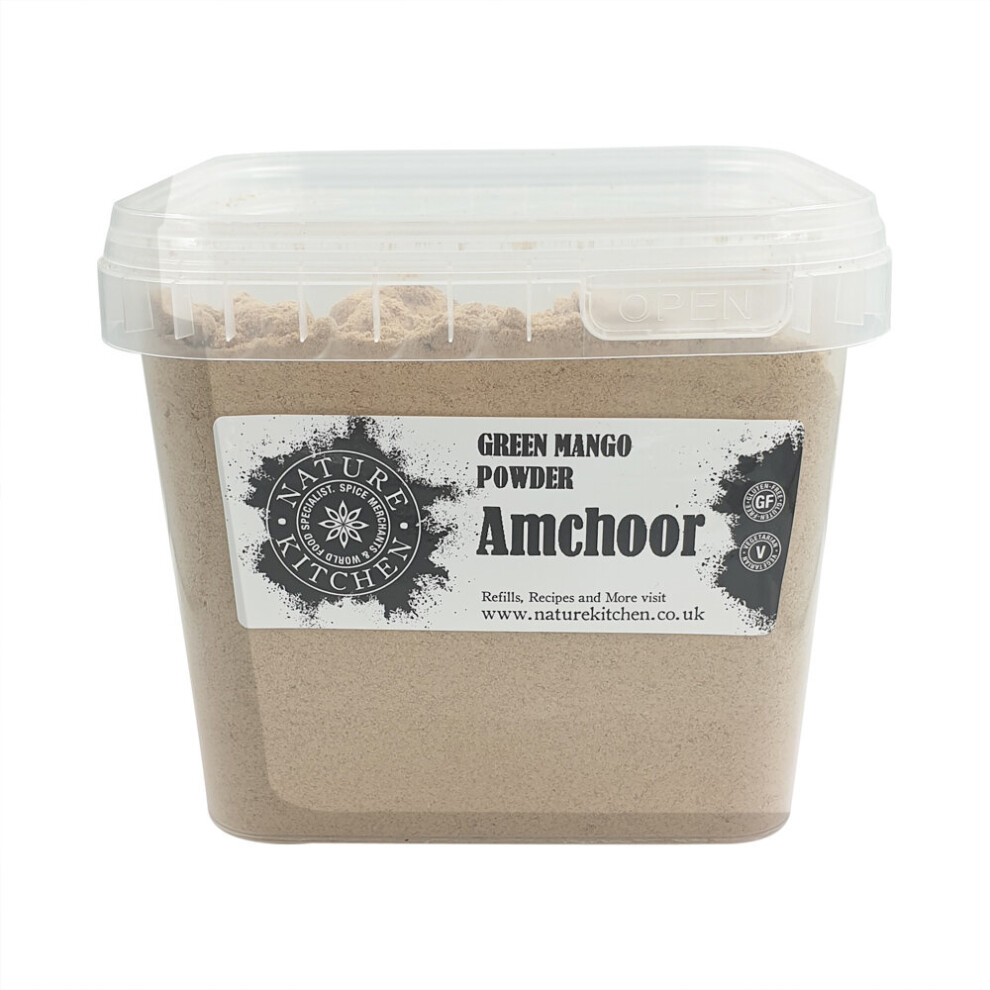 Amchur/ Dried Green Mango Powder Large Spice Tub 500G