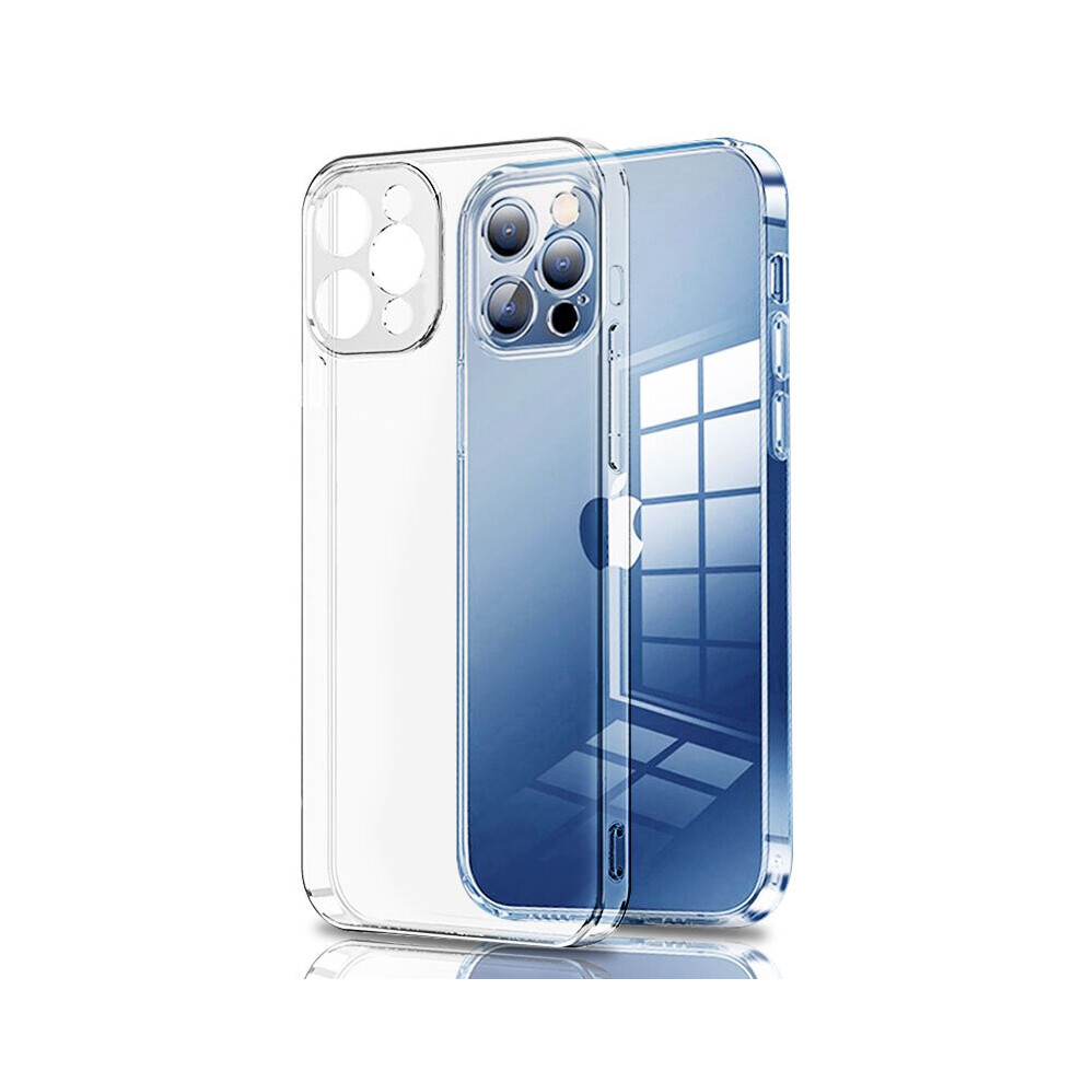 (For iphone 12 Pro) Lens Protection Clear Phone Case For iPhone 13 Pro 12 11 Pro Max Case Silicone Soft Cover For iPhone 11 12 Mini XS Max X XR Case