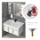 2x Sink Plug Kitchen Strainer Drainer No Leaking Bounce Core Wash Basin Plug 3