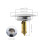 2x Sink Plug Kitchen Strainer Drainer No Leaking Bounce Core Wash Basin Plug 5