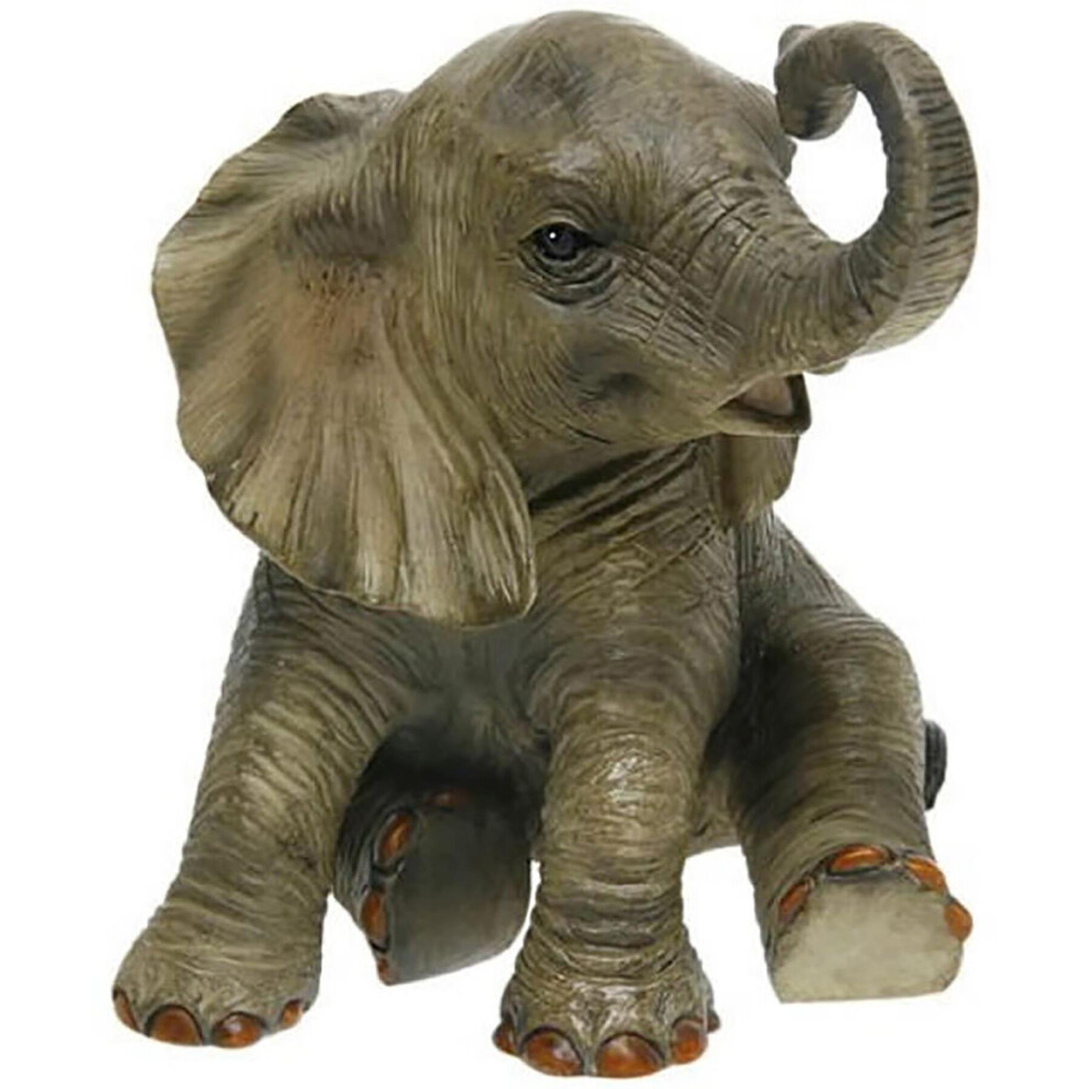 The Leonardo Collection Out Of Africa Baby Elephant Ornament