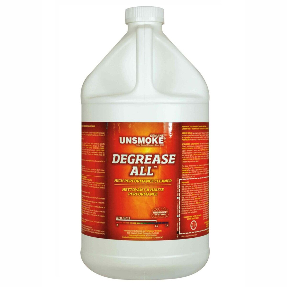 Unsmoke Degrease All ~ 5 Litre