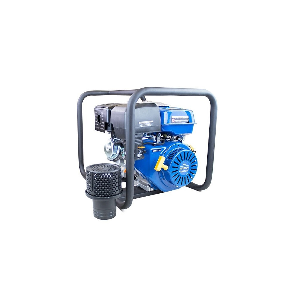 Hyundai 389cc 13hp Professional Petrol Water Pump - 4"/100mm Outlet | HY100