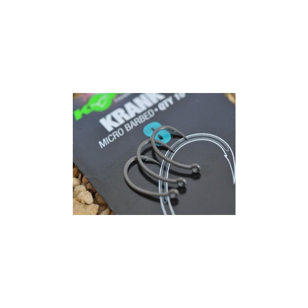 Korda (Barbless) Krank Hooks Size 8