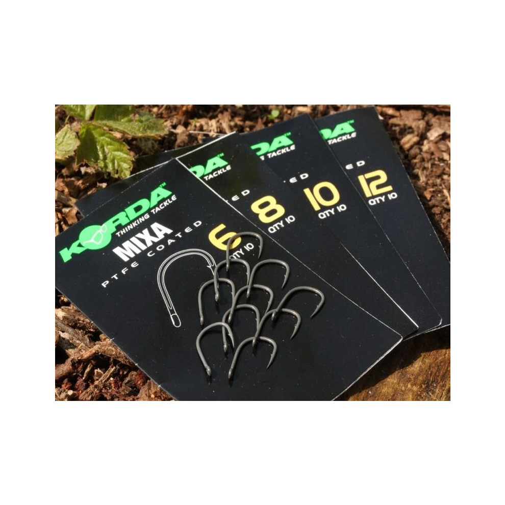 Korda (Barbed) Mixa Hooks Size 8