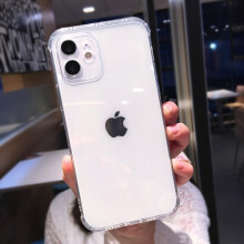 (Transparent, For iPhone 11Pro Max) Candy Color Transparent Silicone Case For iPhone 12 Mini 11 Pro Max 7 8 Plus X XR XS Max SE 2020 Fashion Camera Protection Shell