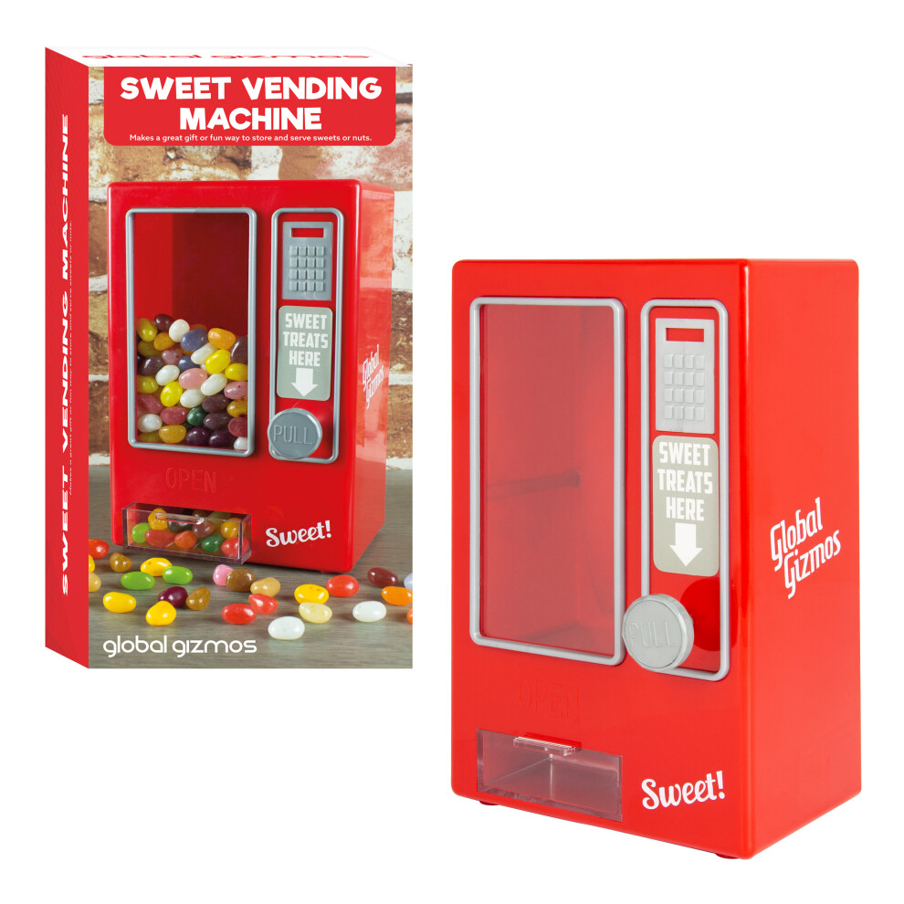 Global Gizmos 50800 Retro Sweet Vending Machine / Candy Dispenser