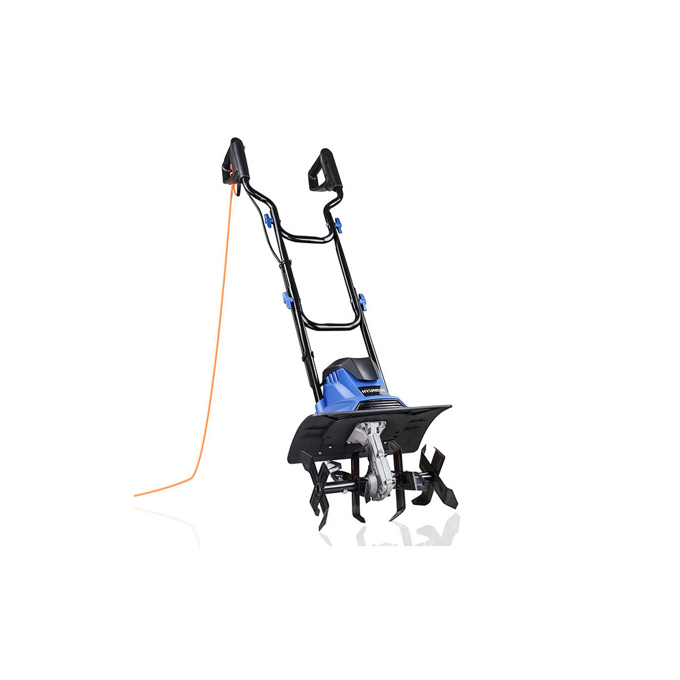 Hyundai 1050W 360mm Electric Garden Tiller, Cultivator, Rotovator and Rototiller | HYT1050E