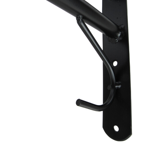 Wall Mounted Saddle Rack (Horse Bridle Stable Rug Black) 1