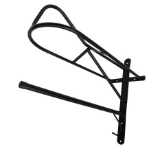 Wall Mounted Saddle Rack (Horse Bridle Stable Rug Black)