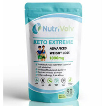 Keto Extreme - 90 Capsules - Strongest Keto Metabolic Ketosis & Green Tea