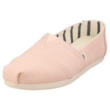 (8) Toms Alpargata Heritage Womens Slip On Shoes in Light Pink