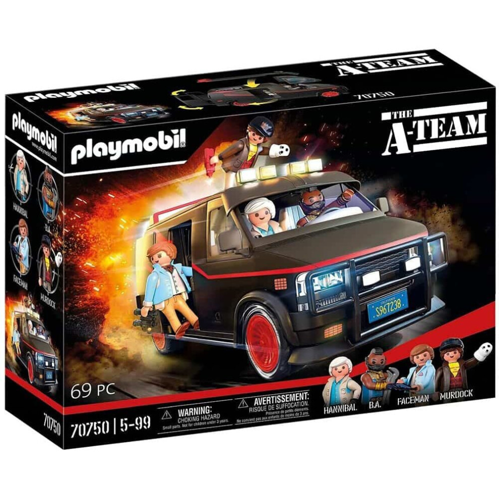 Playmobil The A-Team Van Playset Multicolour