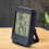 TJC Digital Thermo Hygrometer Electronic Temperature and Humidity Meter Clock Black 1