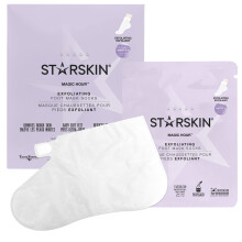 STARSKIN Magic Hour Exfoliating Double-Layer Foot Mask Socks