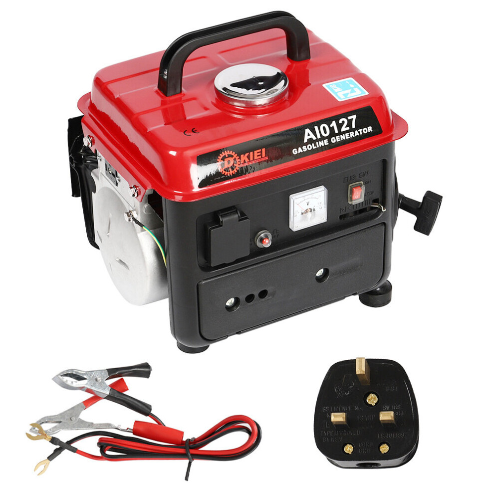 Petrol Generator Portable Quiet Suitcase Camping Inverter Generators 4L Tank 2HP