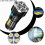 Super Bright Torch LED Flashlight USB Rechargeable Hiking Camping Tactical Lamp 3