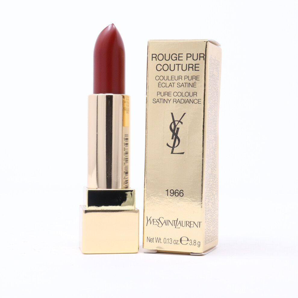 (1996 Rouge Libre) Yves Saint Laurent Rouge Pur Couture Satin Radiance Lipstick.20oz/6ml New In Box