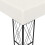 VidaXL vidaXL Pavillon 34 m Creme Stoff 4