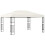 VidaXL vidaXL Pavillon 34 m Creme Stoff 2