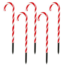 Christmas Tree LED Candy Canes Lights Decorations Pathway Garden Indoor Outdoor