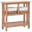 VidaXL vidaXL Console Table Hall End Table Accent Side Table Solid Mahogany Wood 1