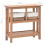 VidaXL vidaXL Console Table Hall End Table Accent Side Table Solid Mahogany Wood 9