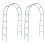 VidaXL vidaXL 2x Garden Arch Arbour Pergola Trellis Archway Climbing Plants Support 2