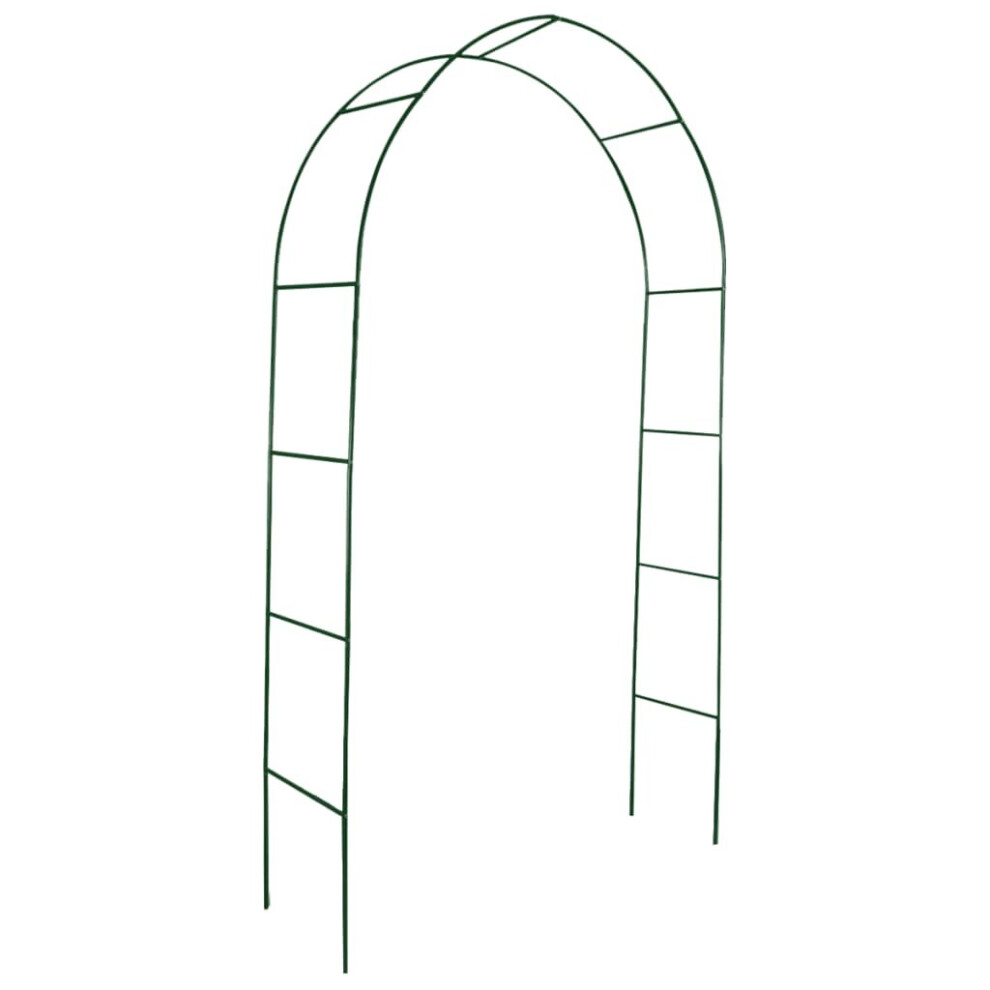 vidaXL 2x Garden Arch Arbour Pergola Trellis Archway Climbing Plants Support