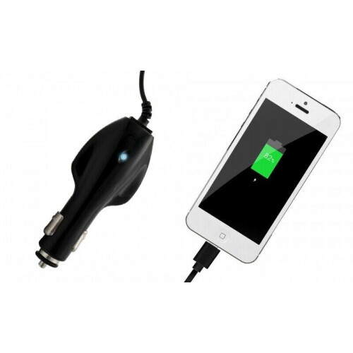 GVC Car Charger For iPhone 5, Black
