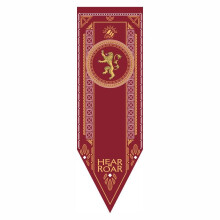 (Lannister) Game of Thrones GOT House Sigil Tournament Banner Flag Poster Wall Decals 60x19"